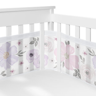 Crib bumper 2025 pad sets